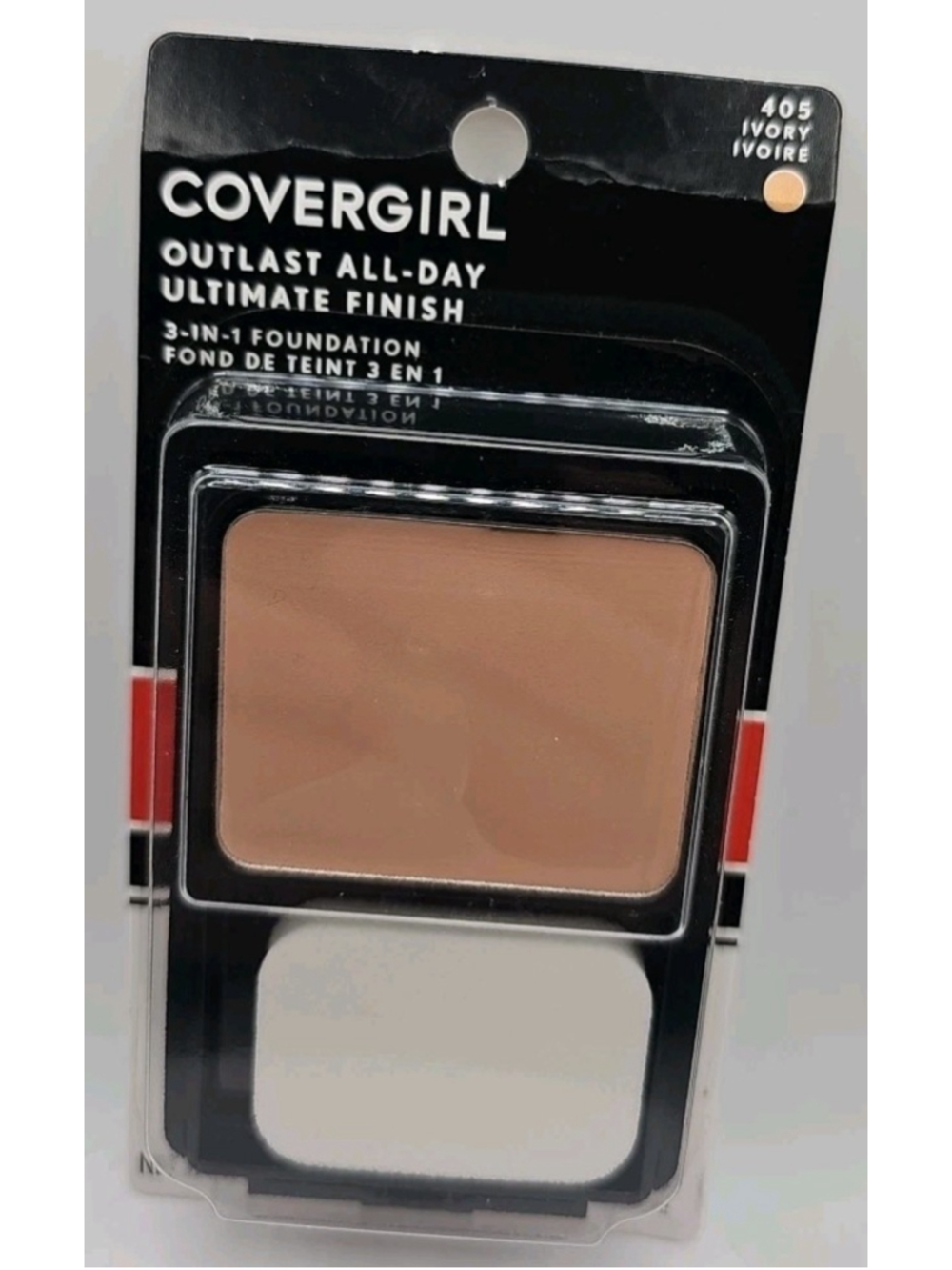 CoverGirl Outlast All-Day Ultimate Finish 3-in-1 Foundation Ivory 405 0.4 oz